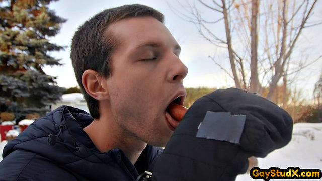 Ink Maledom assfucking skinny guy