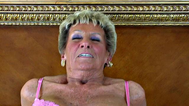 Sandra Ann plays with sticky face