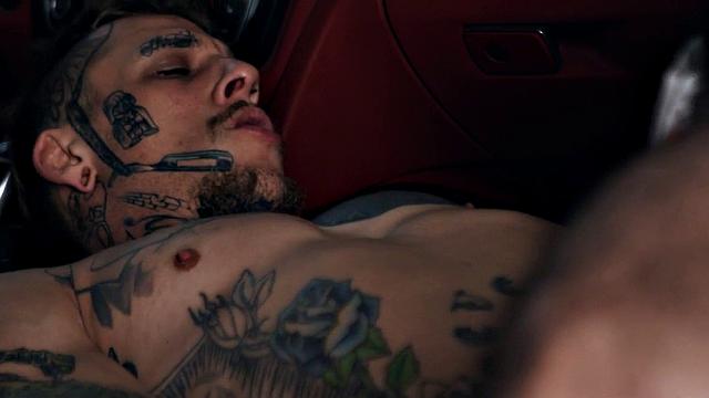 Dominant Tattooed Hunk Wit hBig Cock Fucks Bottom In Suit