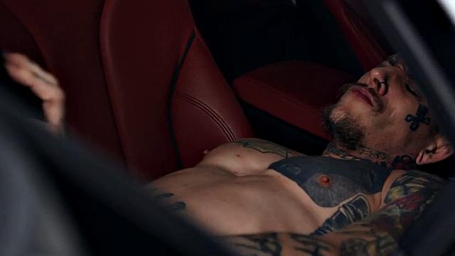 Dominant Tattooed Hunk Wit hBig Cock Fucks Bottom In Suit