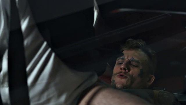 Dominant Tattooed Hunk Wit hBig Cock Fucks Bottom In Suit