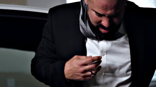 Dominant Tattooed Hunk Wit hBig Cock Fucks Bottom In Suit