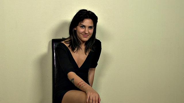 Public slave paddled outdoors before BJ