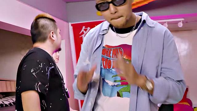 Hot Taiwan model Lina fucks a handsome salesman