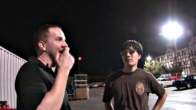 Foursome teen Veronique blows cocks