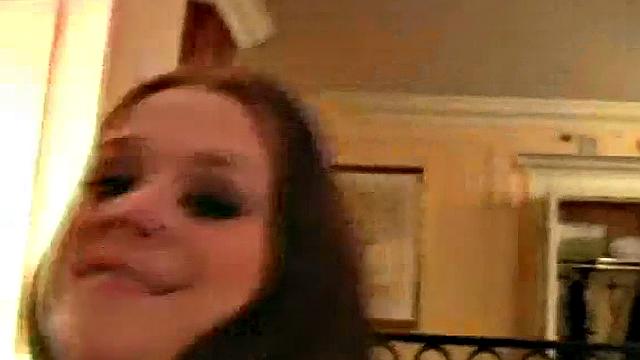 Violet sucks on a dick in naughty POV blowjob scene