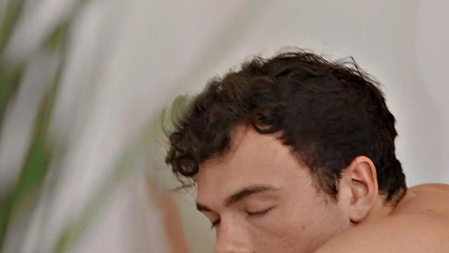 Eager jock analfucks muscular BF until cumshot