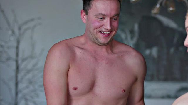 Busty stepmom masseuse riding dick after rubdown