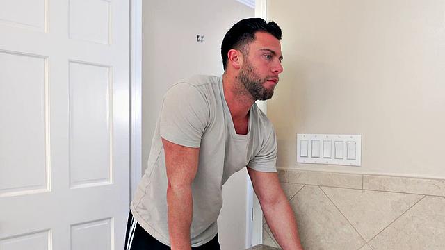 A curvy ebony MILF get her big ass and tits fucked in a steamy bath