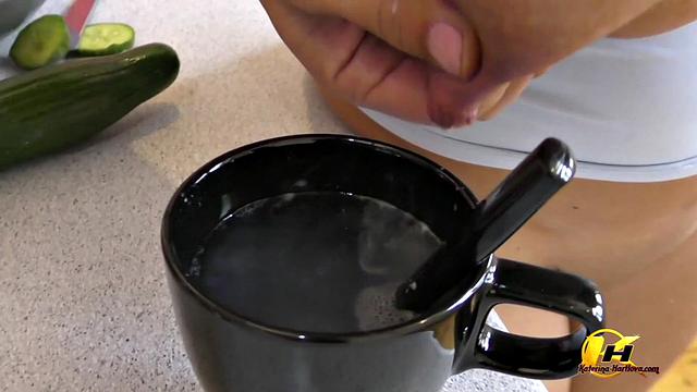 Milking And Masturbate With In Kitchen