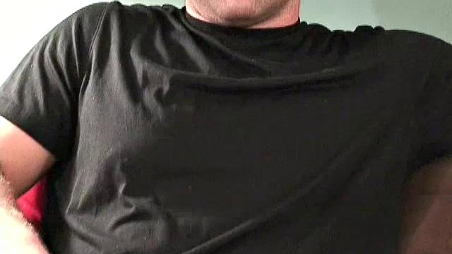 It took him four hours to find my place from 45 minutes away, so when he finally got here he was in a panic. Alex is 23 years old, 6' 2", and 330 pounds. He's in construction and is an avid body builder.