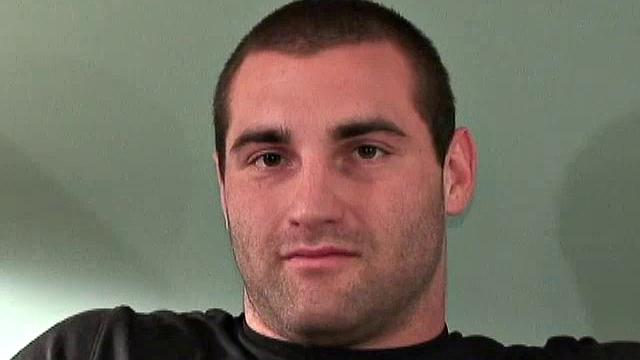 It took him four hours to find my place from 45 minutes away, so when he finally got here he was in a panic. Alex is 23 years old, 6' 2", and 330 pounds. He's in construction and is an avid body builder.