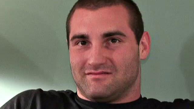 It took him four hours to find my place from 45 minutes away, so when he finally got here he was in a panic. Alex is 23 years old, 6' 2", and 330 pounds. He's in construction and is an avid body builder.