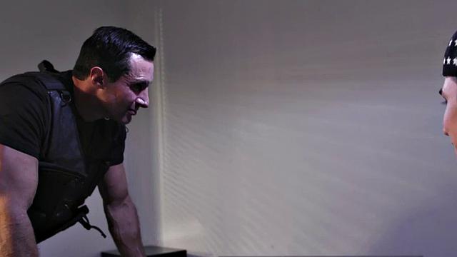 Taboo stud barebacked in police station by stepuncle