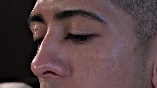 While hanging out in the bedroom, Giorgio decides to suck Leo's big dick. An oral exchange as the horny Latinos strip naked. Then Giorgio takes bottom from behind and bareback fucks ass.