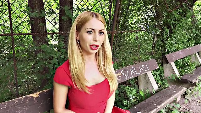 Classy Russian Doesn't Wear Panties