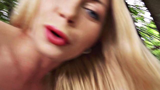 Classy Russian Doesn't Wear Panties