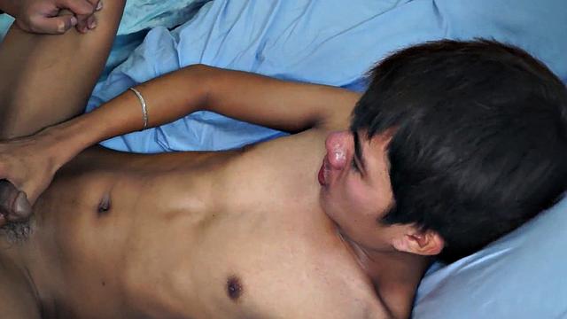 Homemade Nippon amateur twink assfucked by cock