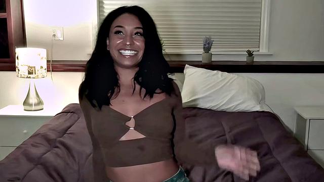 Melanie getting casted for the first time with BBC