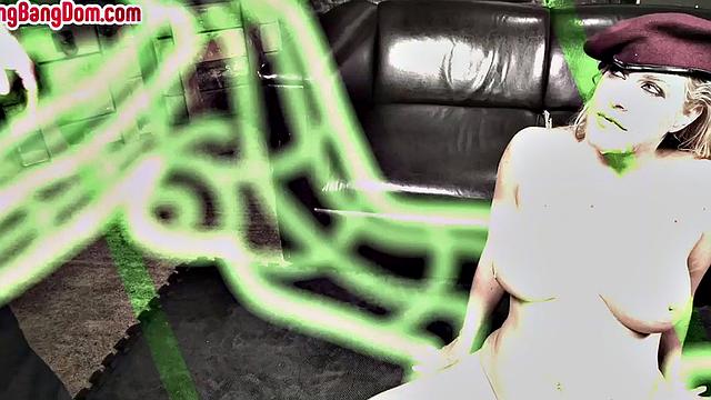 BDSM anal MILF fisted in gangbang till facial