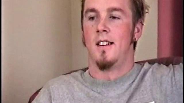 Skater boys come in from a hard day of skating to relax in their air conditioned room. Dark haired Dean takes his cock out first and Matt quickly follows, wetting his cock before stroking it.