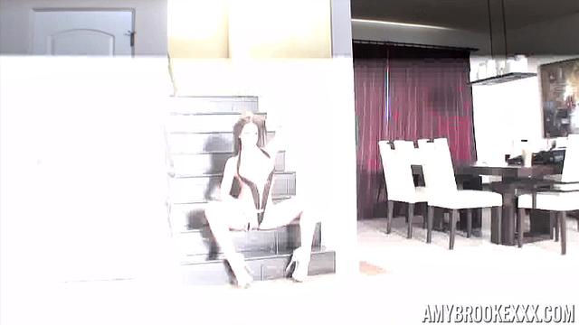 Chi-Towns Amy Brooke on Stairs