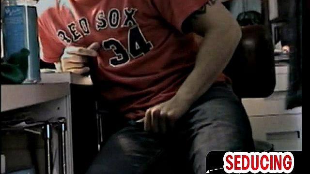 Busty vintage jock solo jerking off