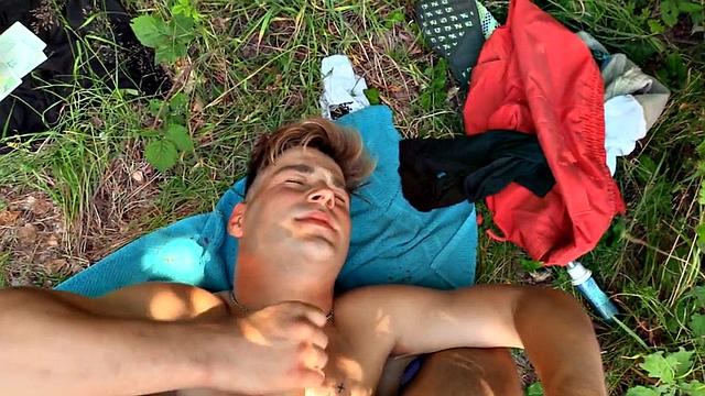 Straight student picked up for POV anal by gay who pays