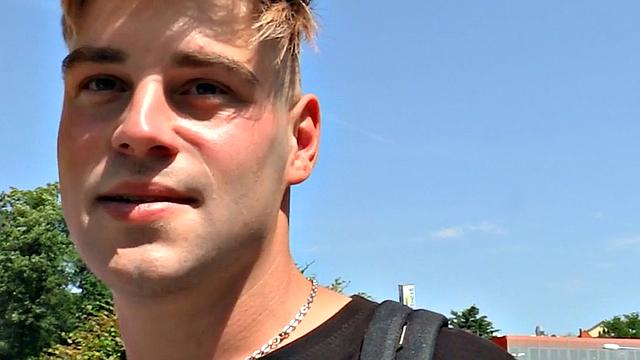 Straight student picked up for POV anal by gay who pays