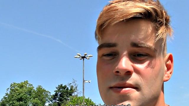 Straight student picked up for POV anal by gay who pays