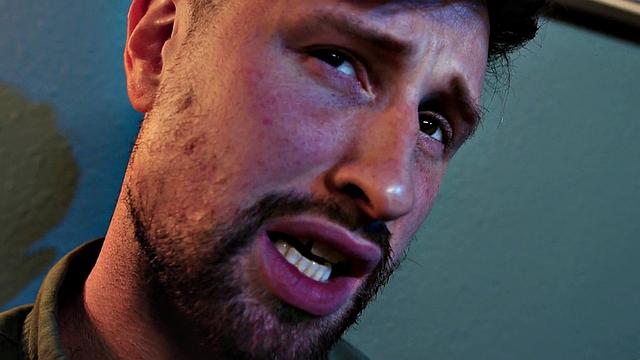 Muscular stepbro fisted and barebacked by his dildo-wielding office buddy