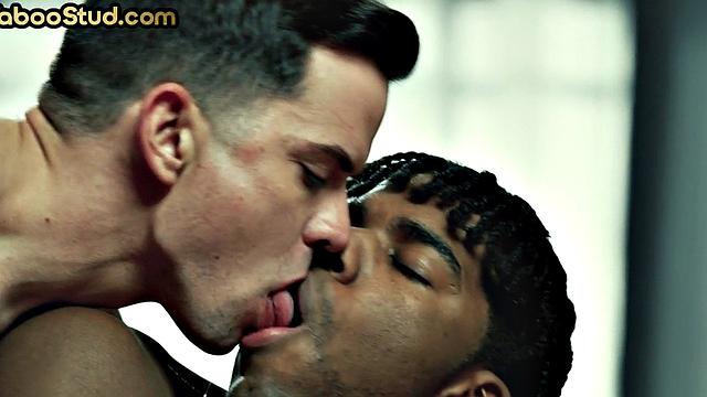 White sinful stud fucks Black stepbrother in ass