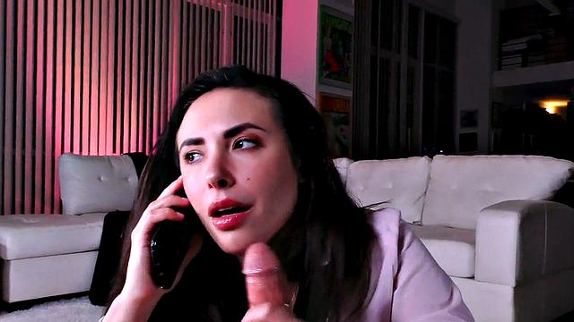 Real POV deepthroating bae sucks and talks dirty