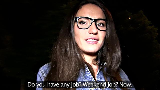 Watch this tattooed babe spread her legs for an outdoor fuckfest