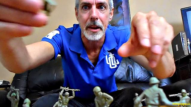Dominant daddy giant Richard Lennox takes control in intense gay power play