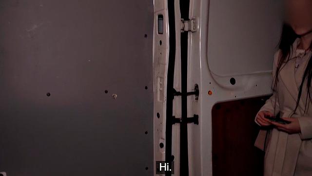 Masked babe picked up and pussy smashed till shaking orgasm