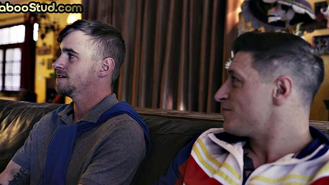 Kinky stepbrother barebacks stud and cums in sex