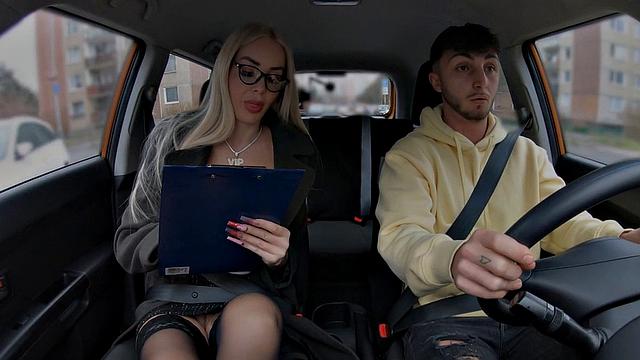 Stunning teacher gets banged by stud