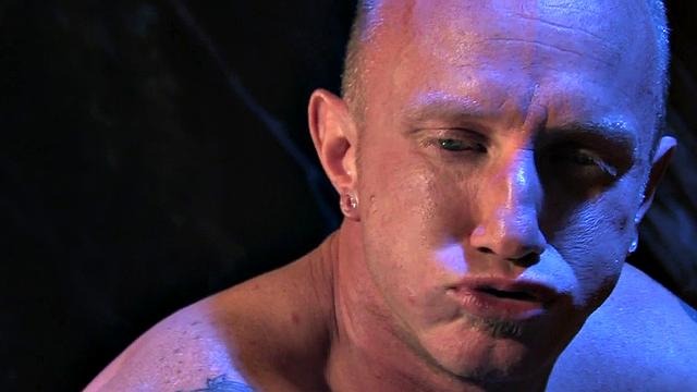 Outdoor fisting, stud fucks BF's asshole with fist until cum