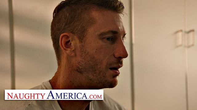 Sexy blonde Charli Phoenix gets pleased by husband's friend