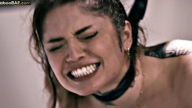 Inked College Bae gets pussybanged by teacher after sloppy BJ