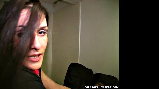 Hollowen Party with Fucking couple at the comfort room