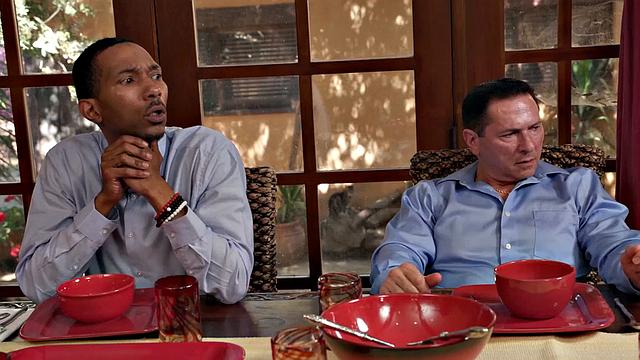 ADULT TIME - Penelope Woods Serves Up Pussy And Ass At The Dinner Party! 6 ON 1 GANGBANG