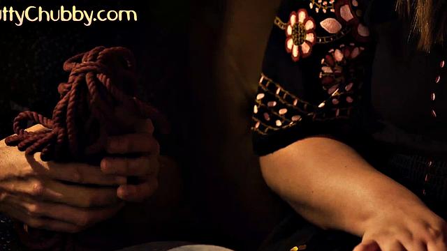 Amateur BDSM chubby getd fucked in submissive sex