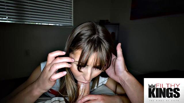 FilthyPov - My Super Hot Stepsister Helps Drain My Balls In Her Tight Pussy