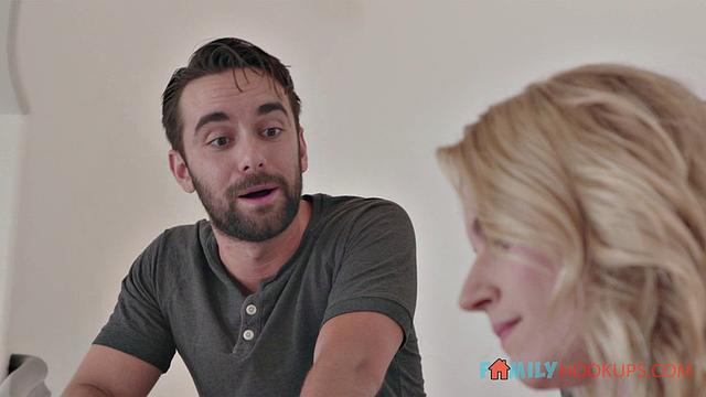 Rachael Cavalli gets a massage and deep fucking from her hung stepson