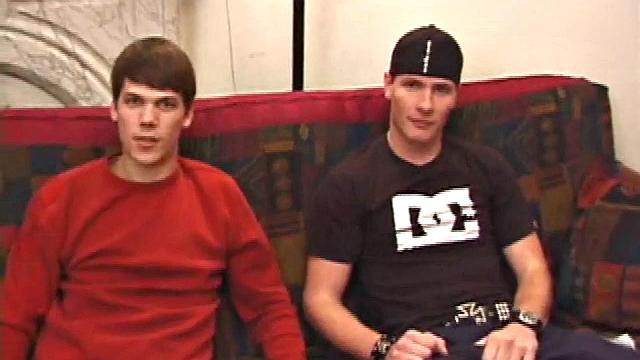 In this scene, Matthew Matters plays with straight boy Preston, who has only tested the waters with one other guy. After some cock sucking, the straight boy lets Matthew fuck his virgin ass.