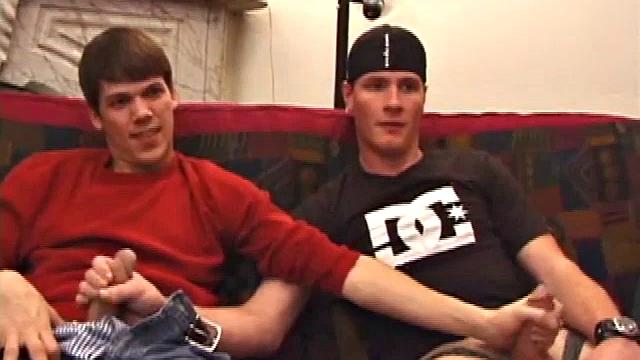 In this scene, Matthew Matters plays with straight boy Preston, who has only tested the waters with one other guy. After some cock sucking, the straight boy lets Matthew fuck his virgin ass.