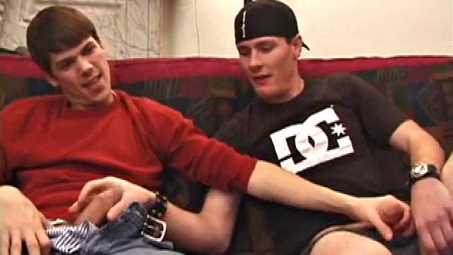 In this scene, Matthew Matters plays with straight boy Preston, who has only tested the waters with one other guy. After some cock sucking, the straight boy lets Matthew fuck his virgin ass.