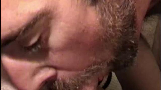 At the start, this scruffy, hairy and rugged little street guy was uncomfortable about admitting he's gay. Once the cock was out, the saliva started to flow and he couldn't get enough.